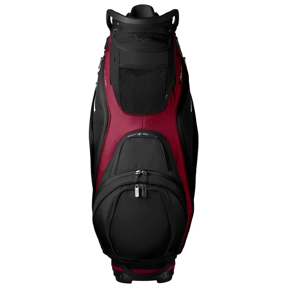 Wilson Staff Bolsa carro Alpine Negra Roja