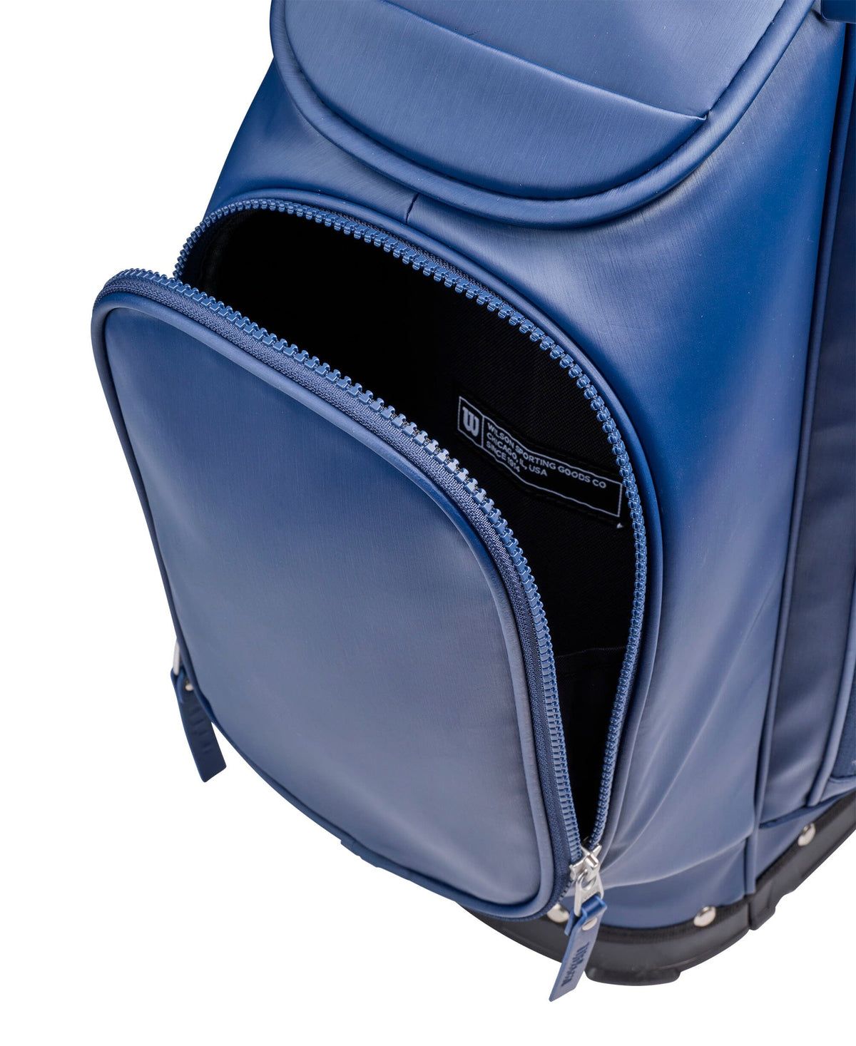 Wilson bolsa de golf The 1914 Azul Marino - Bolsa de trípode piel PU