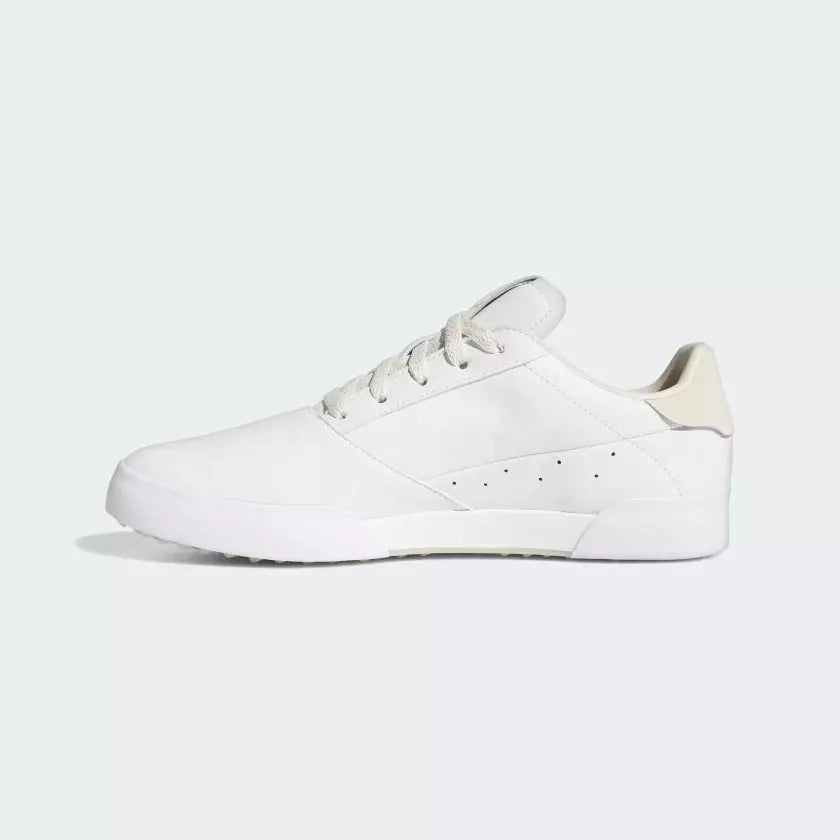 adidas Zapatos de golf adicross retro Cloud White / Chalky Brown / Aluminium