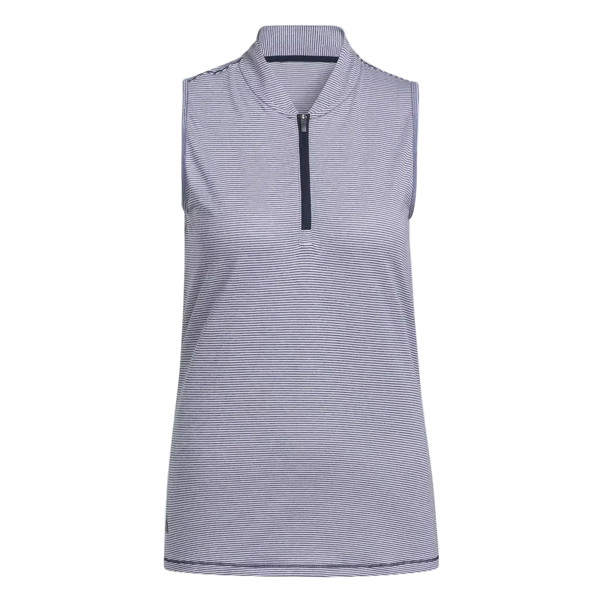 Adidas Golf Polo Sin manga Mujer Azul Blanco