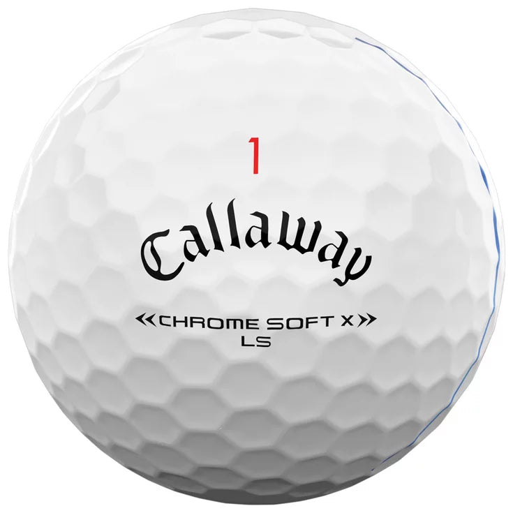 Callaway Balles Chrome Soft X LS Triple Track (boite de 12)
