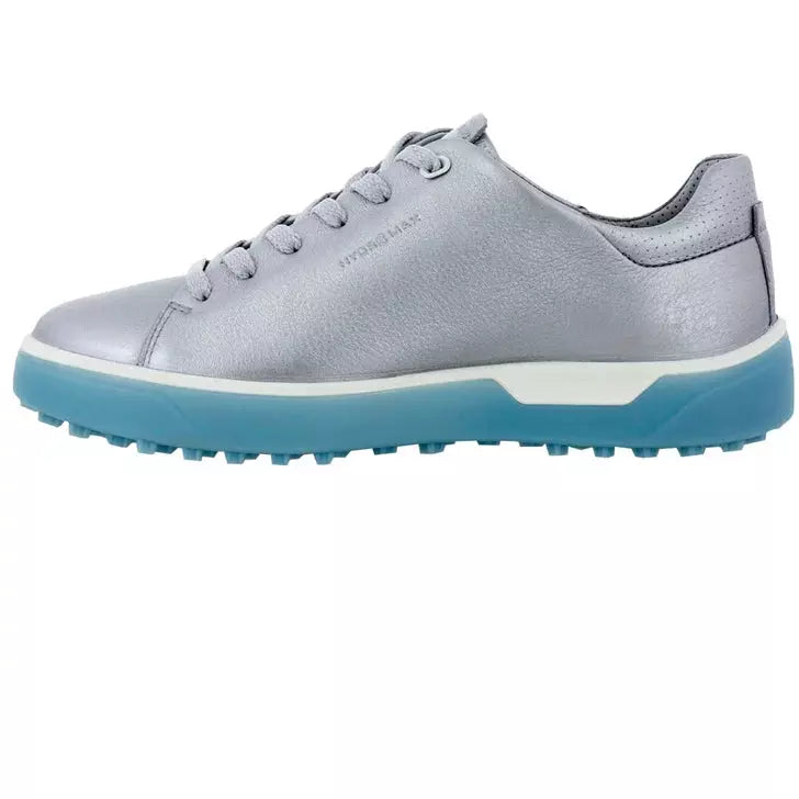 Ecco Zapatos de golf Mujer Tray Alu Silver Arona