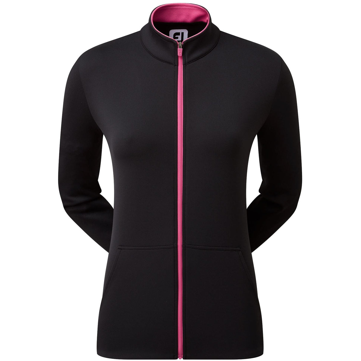 Footjoy Chaqueta Full Zip unie 2023 negro Rosa