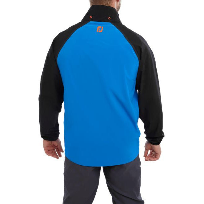 FootJoy Chaqueta de lluvia HydroTour azul negro Naranja