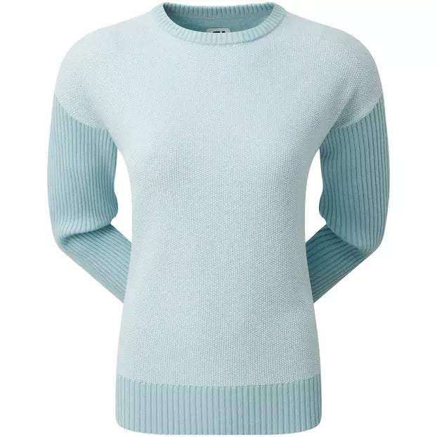 Footjoy jersey-over con col marin blue