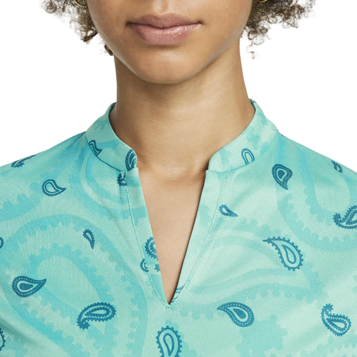 Nike Golf polo lady Dri fit imprimé vert