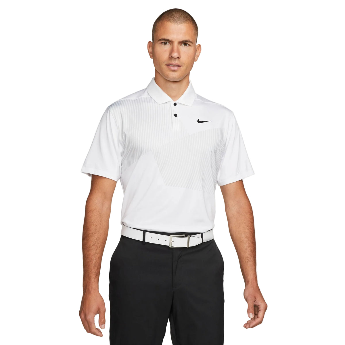 NIKE POLO DRI FIT VAPOR 2022 BLANC