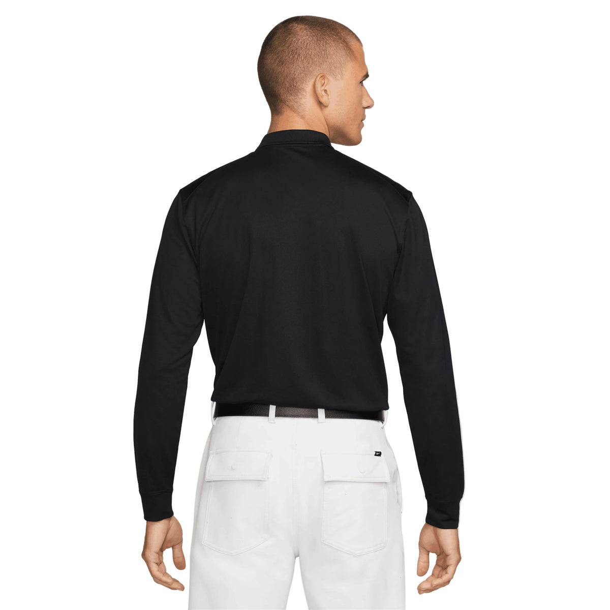 Nike Polo Homme manche longue Noir