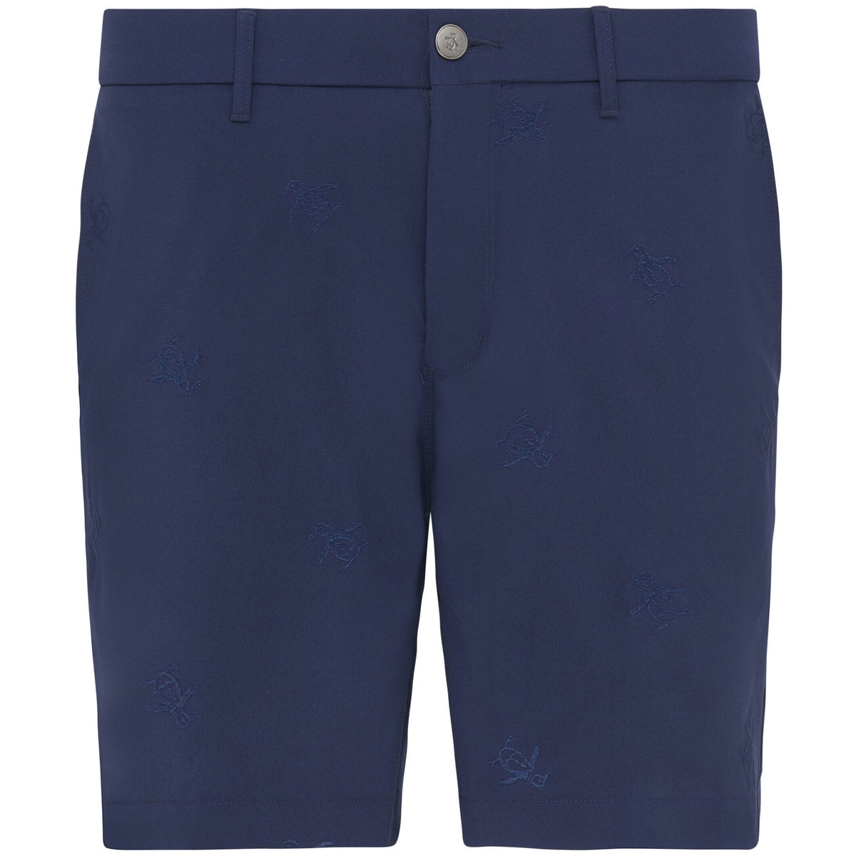Original Penguin Bermudas Space Dye estampado Penguin Marino