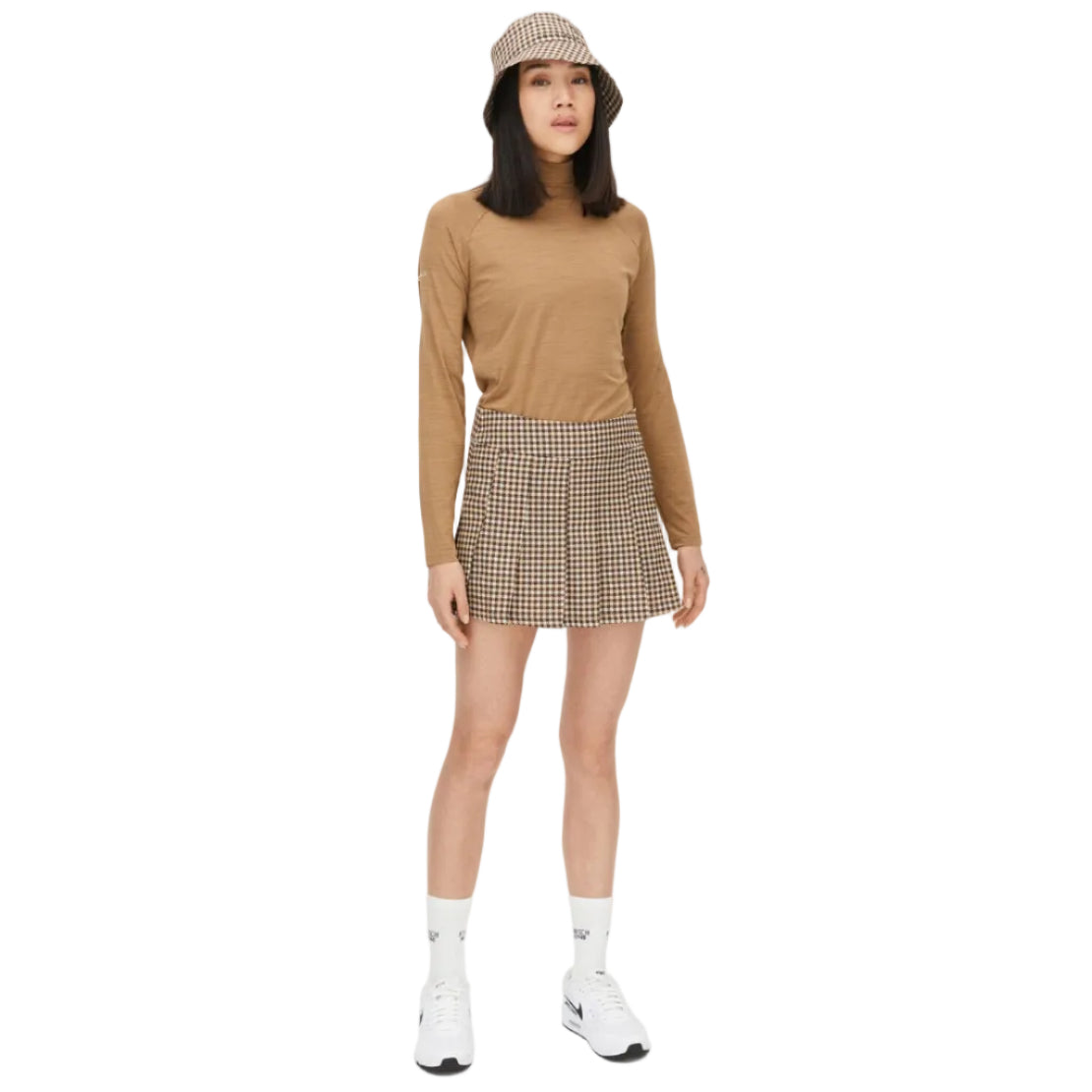 Rohnisch Falda Mid Pleat Brown