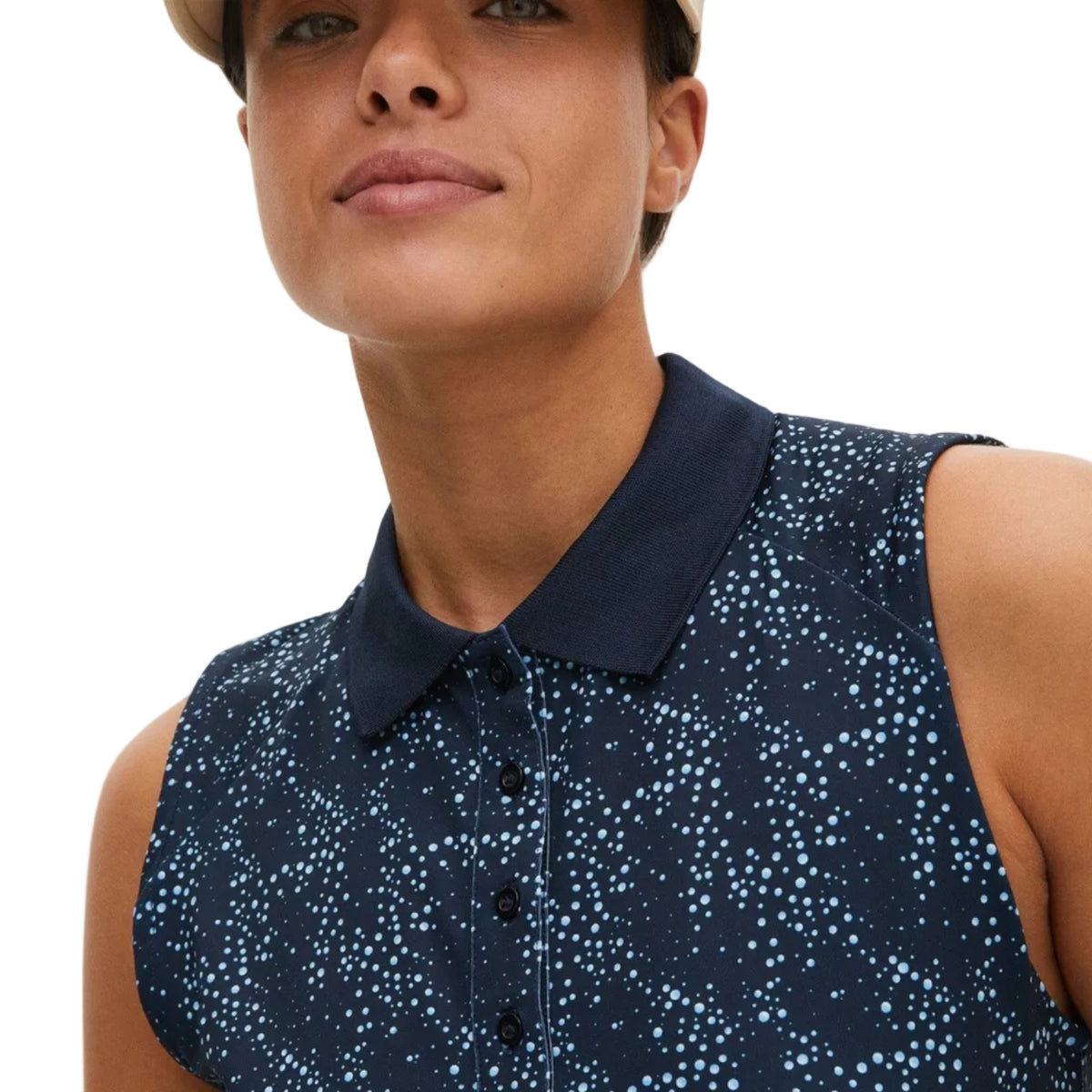Rohnisch vestido Rumi Dress Navy Space dot