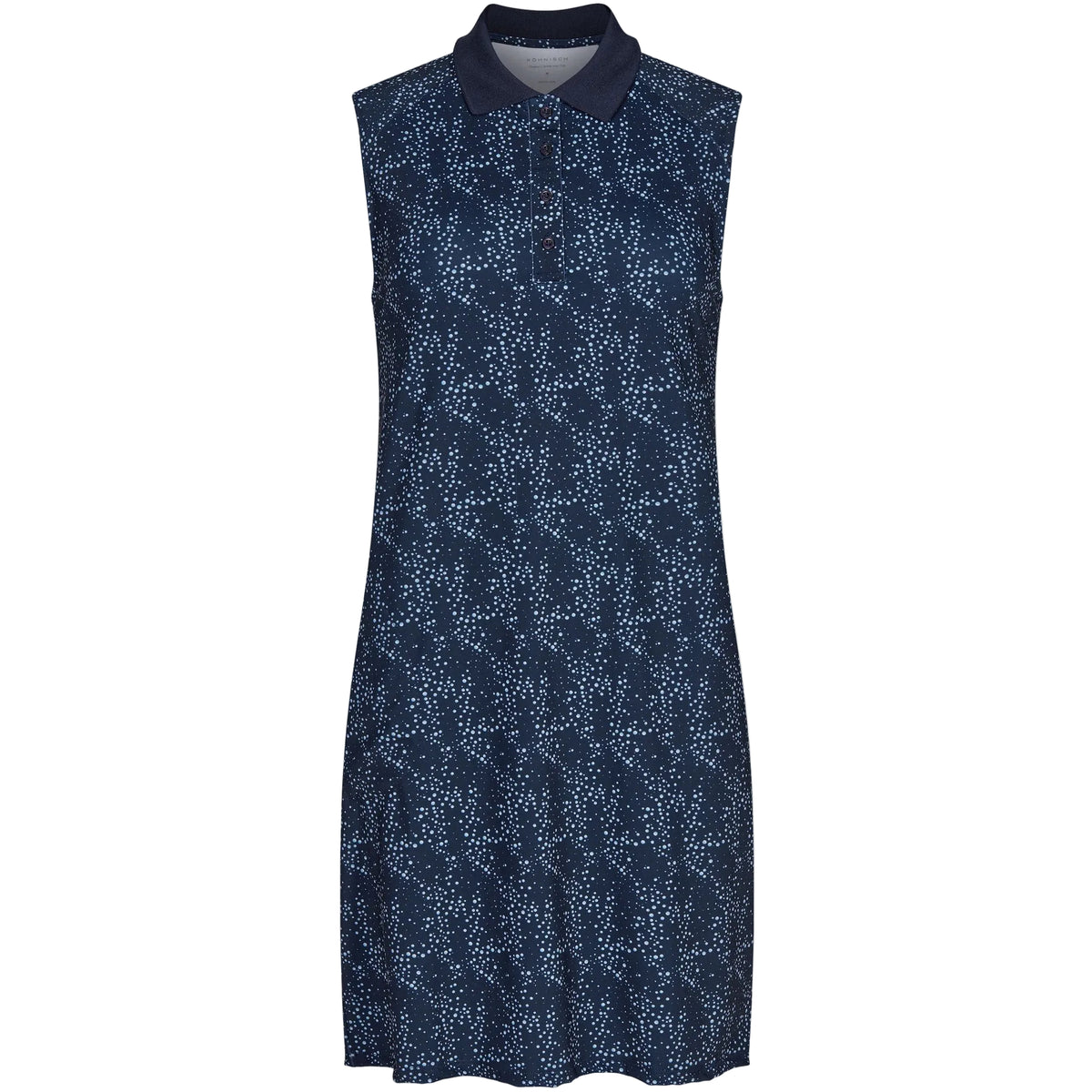 Rohnisch vestido Rumi Dress Navy Space dot