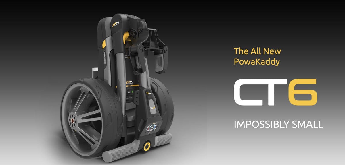 PowaKaddy CT6 el plus pequeño carro
