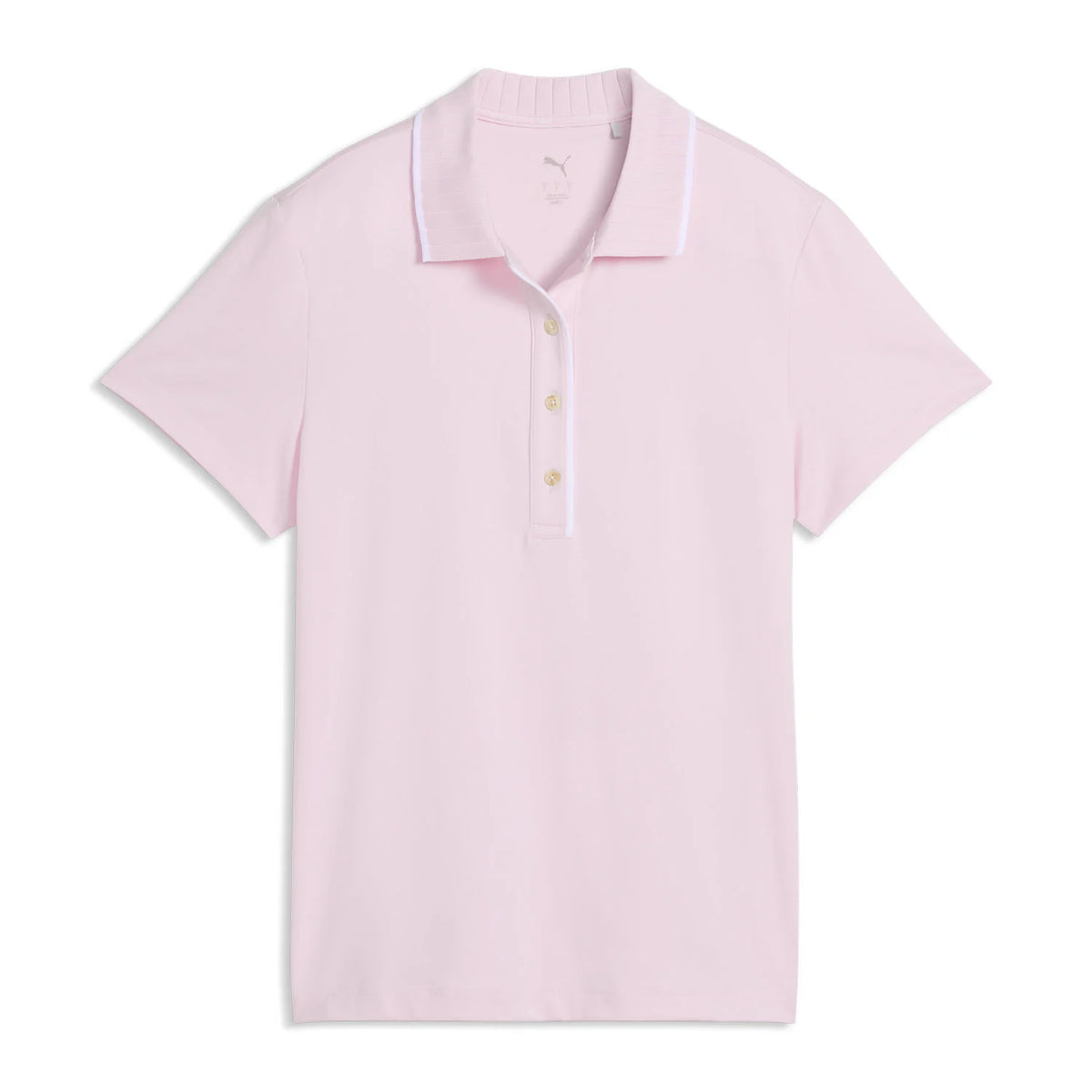 PUMA Polo Mujer Cloudspun Bridges Powder Pink - GolfCenter.fr