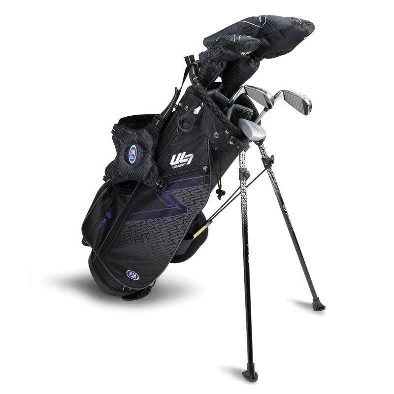 U.S. Kids Golf Pack 5 clubs UL7-54 (137-145 cm) Noir / Violet - GolfCenter.fr