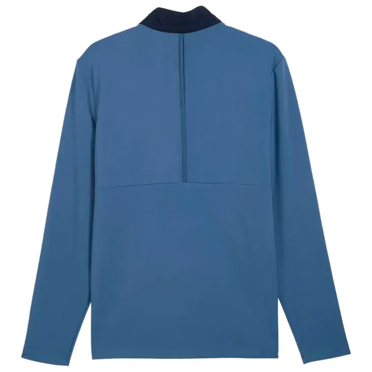 Puma Golf Pull 1/4 Zip CLOUDSPUN Tech Hybrid Bleu Marine - GolfCenter.fr