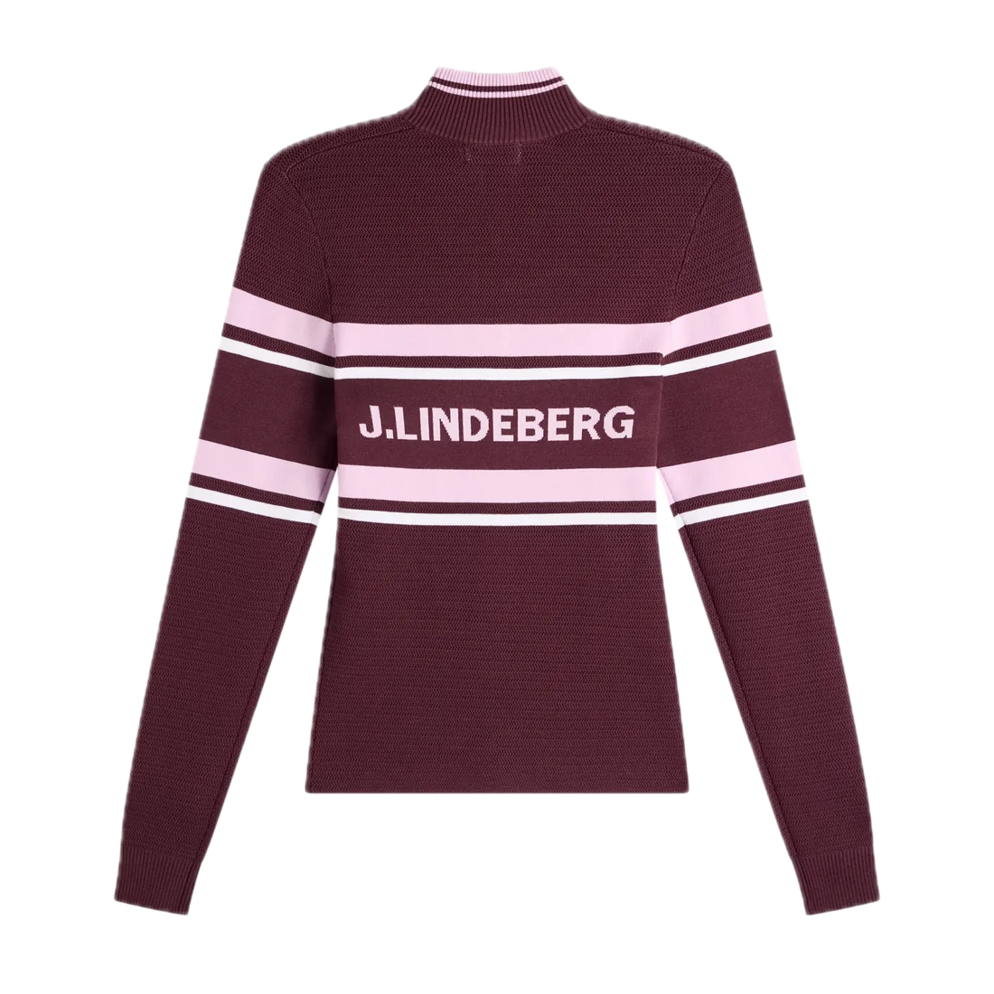 J.Lindeberg Pull Ariadne Knit Quarter Zip Winetasting
