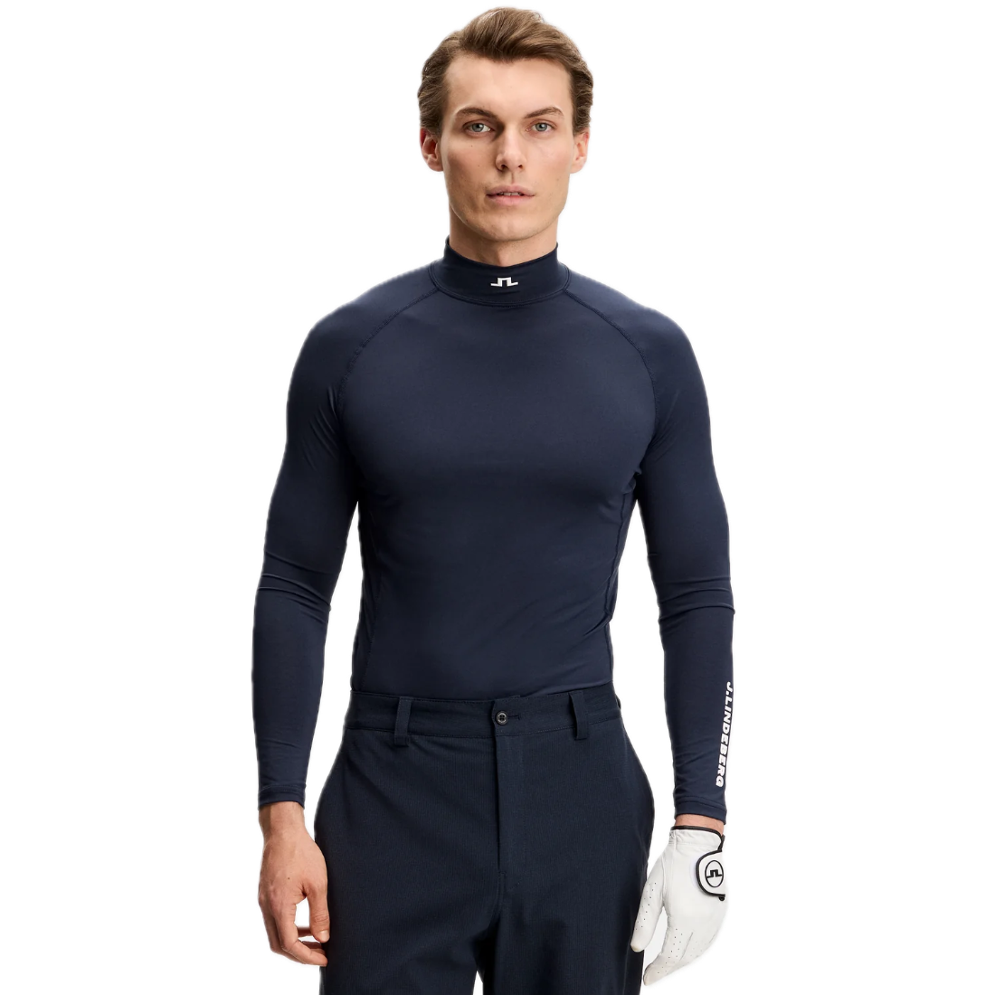 J.Lindeberg Top de Compression Ello Bleu Marine