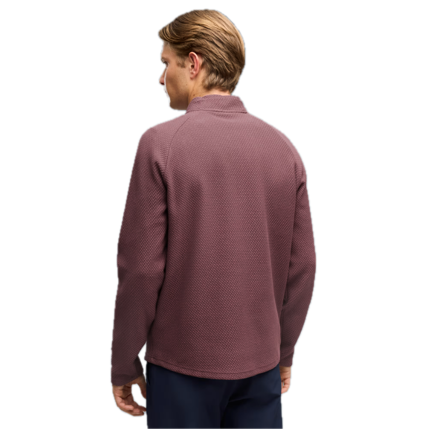 Puma Golf Pull 1/4 Zip Boulder 2.0 Marron Cacao - GolfCenter.fr