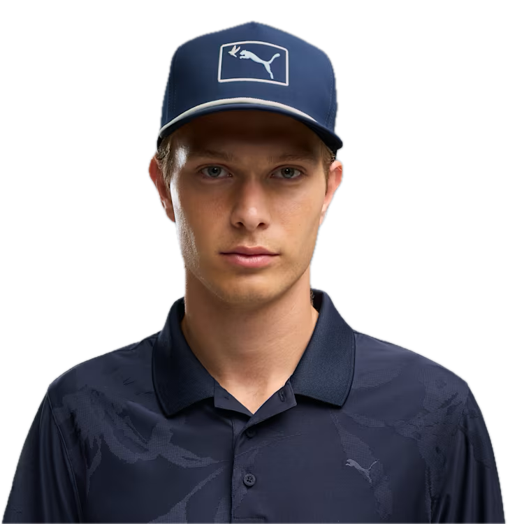 PUMA Casquette Chasing Birdies Rope Bleu Marine - GolfCenter.fr