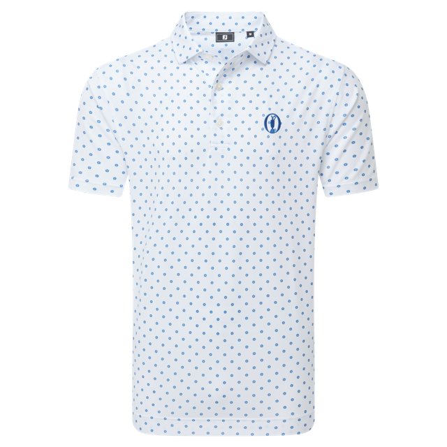 FootJoy Polo The Open 154th Fleuri Blanc - GolfCenter.fr