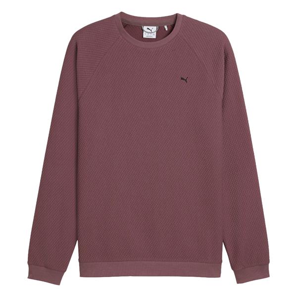 PUMA Sweat Boulder 2.0 Col Rond Marron Cacao - GolfCenter.fr