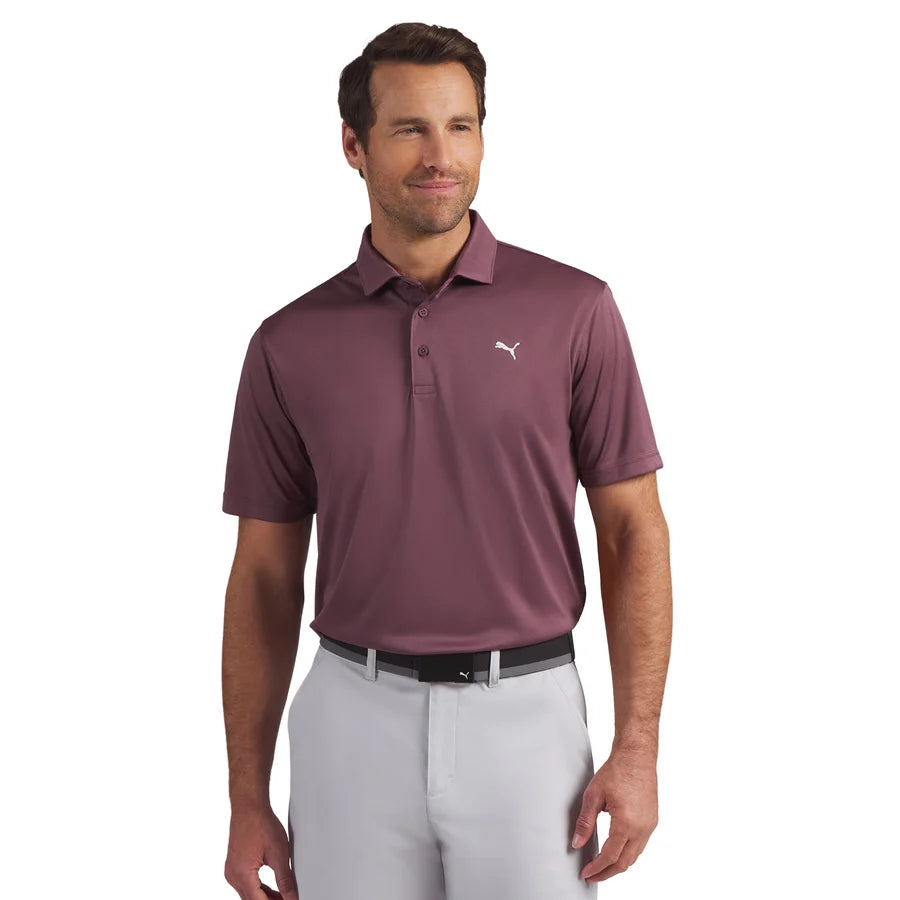 PUMA Polo Pure 3.0 Marron Cacao - GolfCenter.fr
