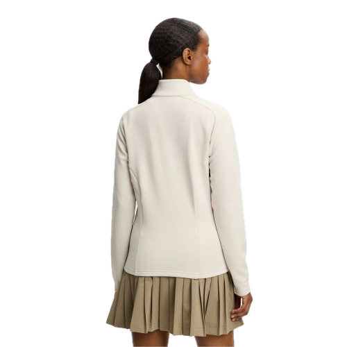 J.Lindeberg Mid-Layer Selena Quarter Zip Moonbeam