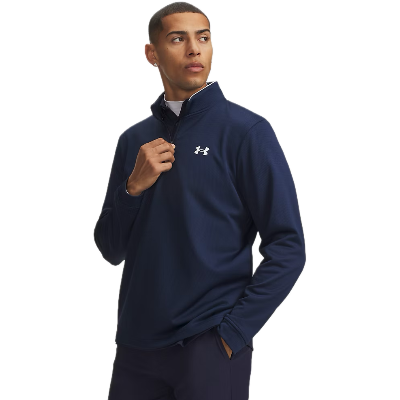 Under Armour Haut 1/4 Zip Matchplay Bleu Marine
