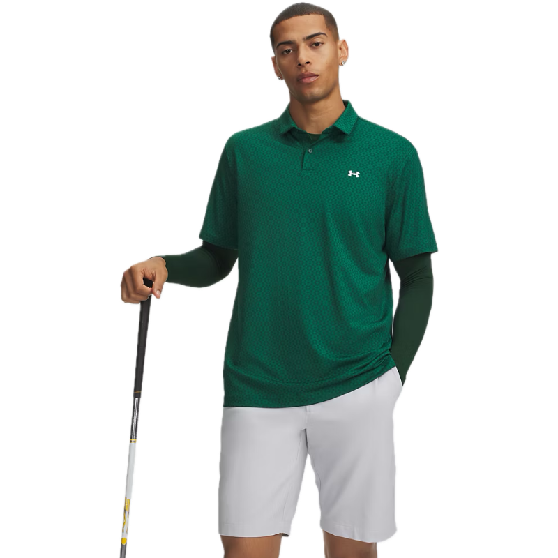 Under Armour Polo Tee To Green Imprimé Vert