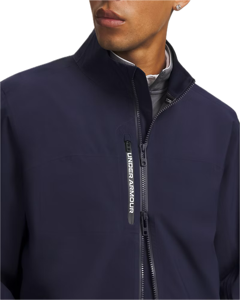 Under Armour Veste de Pluie Drive Pro Bleu Marine