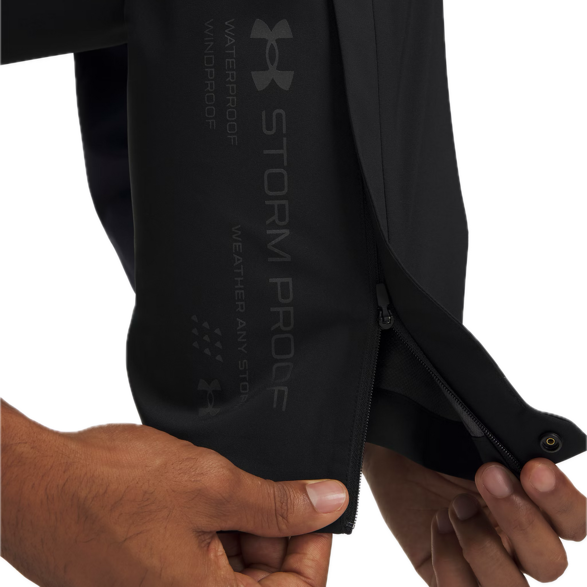 Under Armour Pantalon de Pluie Drive Rain Noir