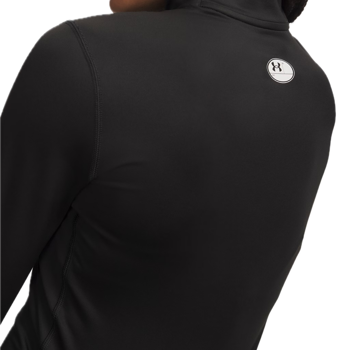 Under Armour Sous-couche ColdGear Col Montant Femme Noir