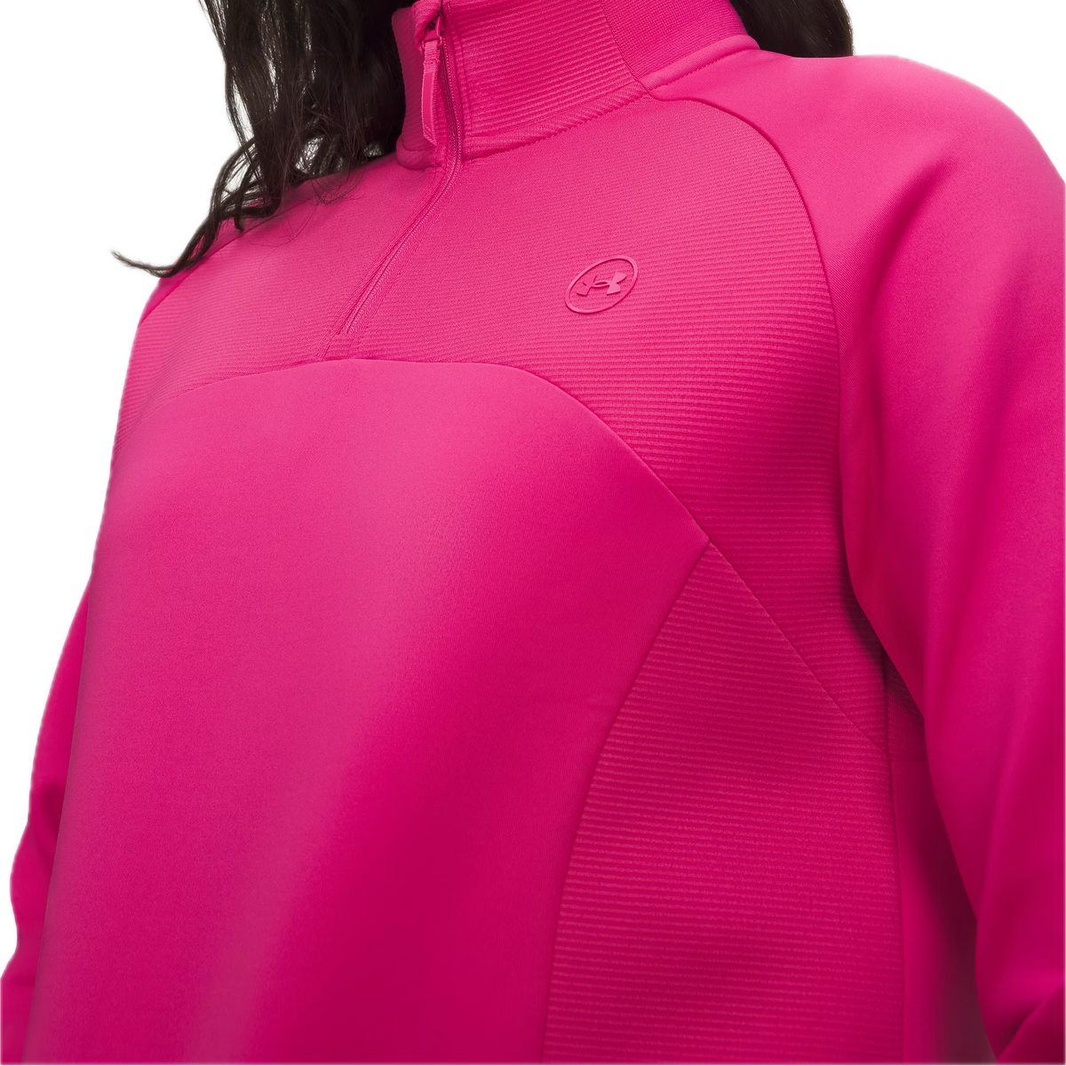 Under Armour Haut 1/4 Zip Drive Intermédiaire Femme Rose