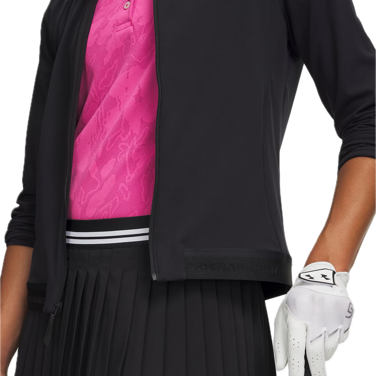 Under Armour Veste Zippée Drive Lightweight Femme Noir