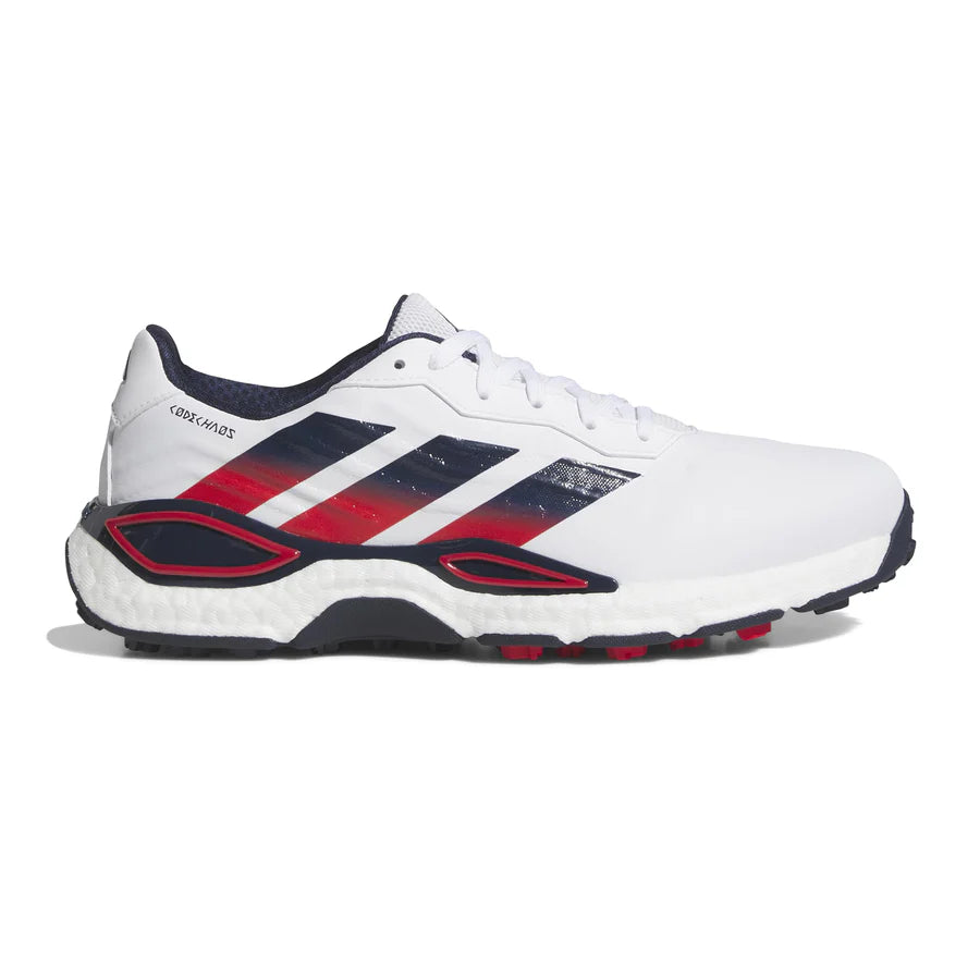 Adidas Chaussures Codechaos 27 Blanc / Bleu / Rouge - GolfCenter.fr