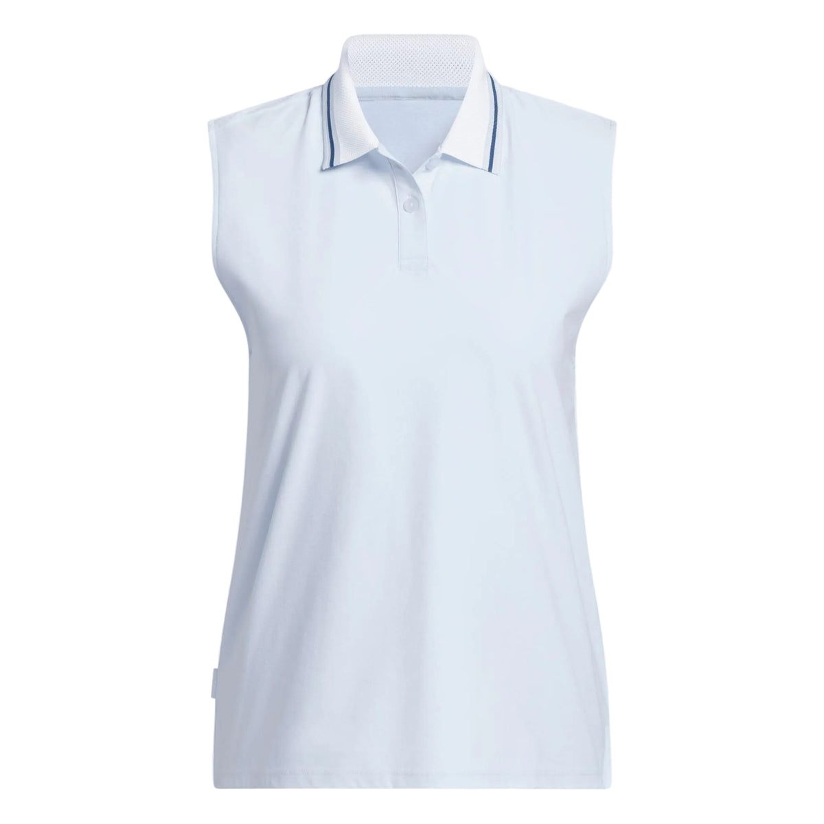 Adidas Polo de golf sans manches TWISTKNIT Bleu Ciel