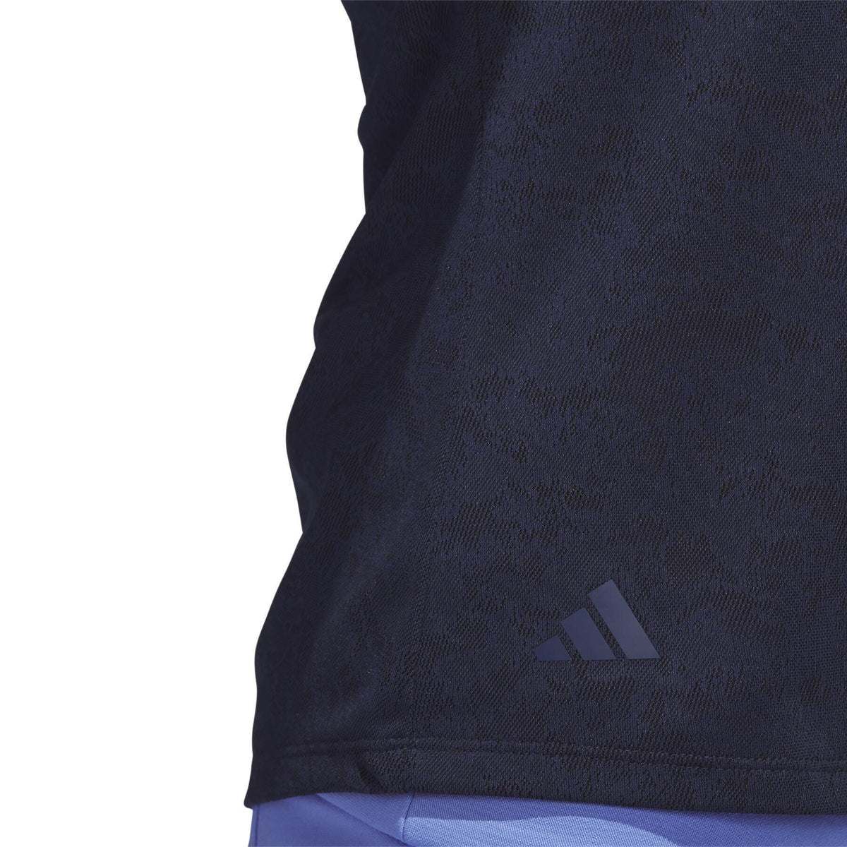 Adidas Polo mujer piqué Jacquard