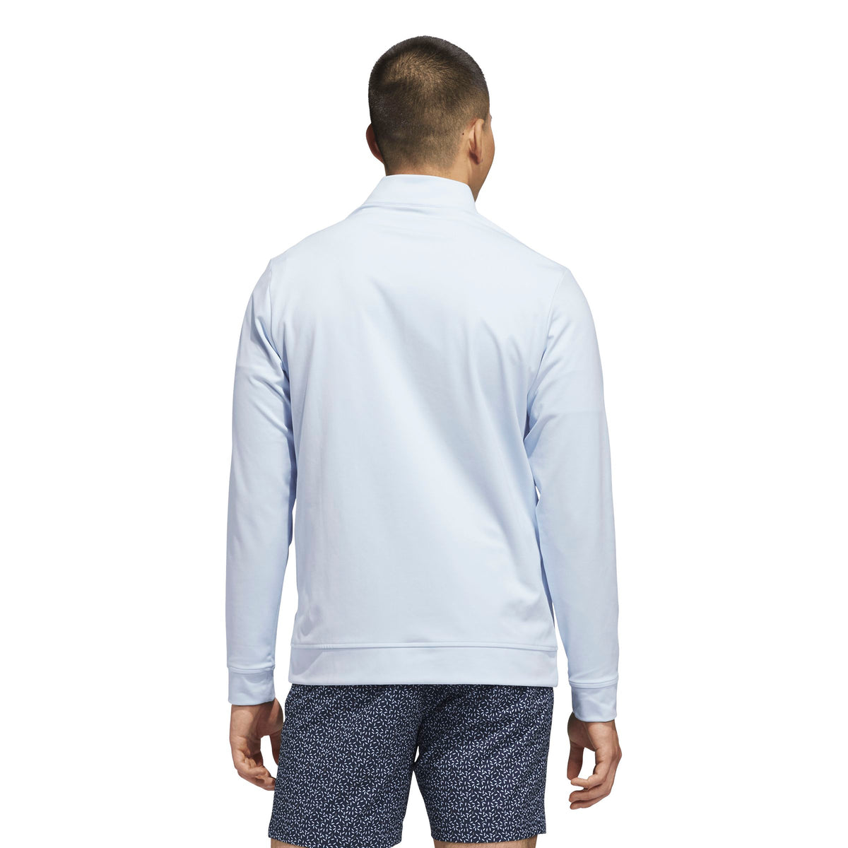 Adidas Sweatshirt 1/4 Zip Ultimate365 Bleu Ciel