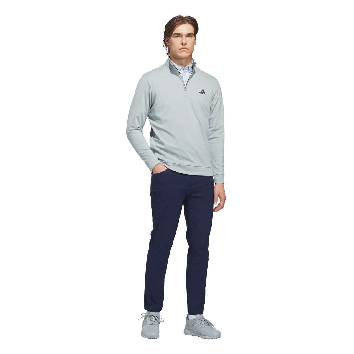 Adidas Sudadera 1/4 Zip Ultimate365 Wonder Sage