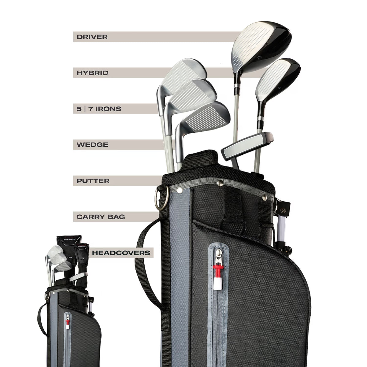 Wilson Profile Jr Large — Kit de golf junior (11-13 ans) - GolfCenter.fr