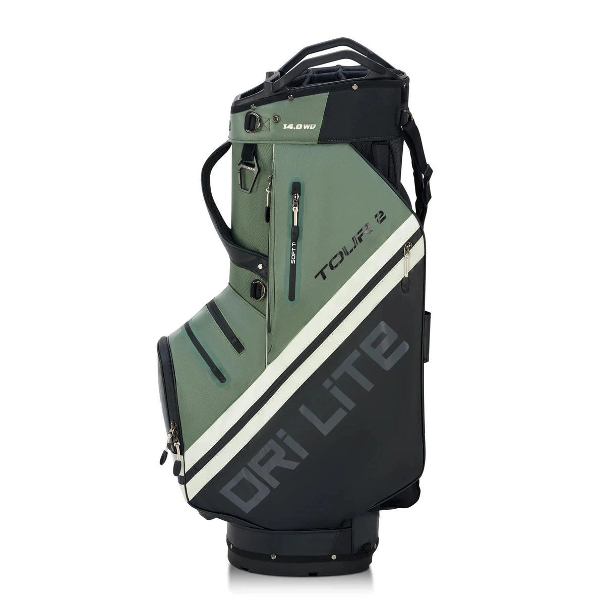 Big Max Sac Chariot Dri Lite Tour 2 Black Olive Off White