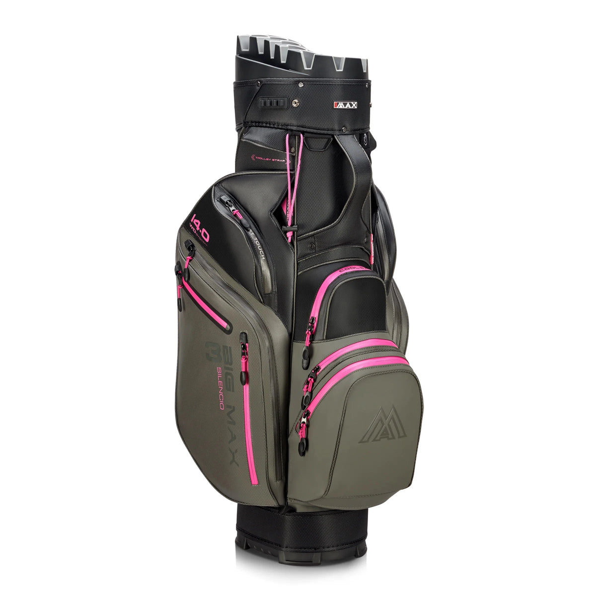 Big Max Bolsa de Carro Silencio 3 Charcoal/Fushia