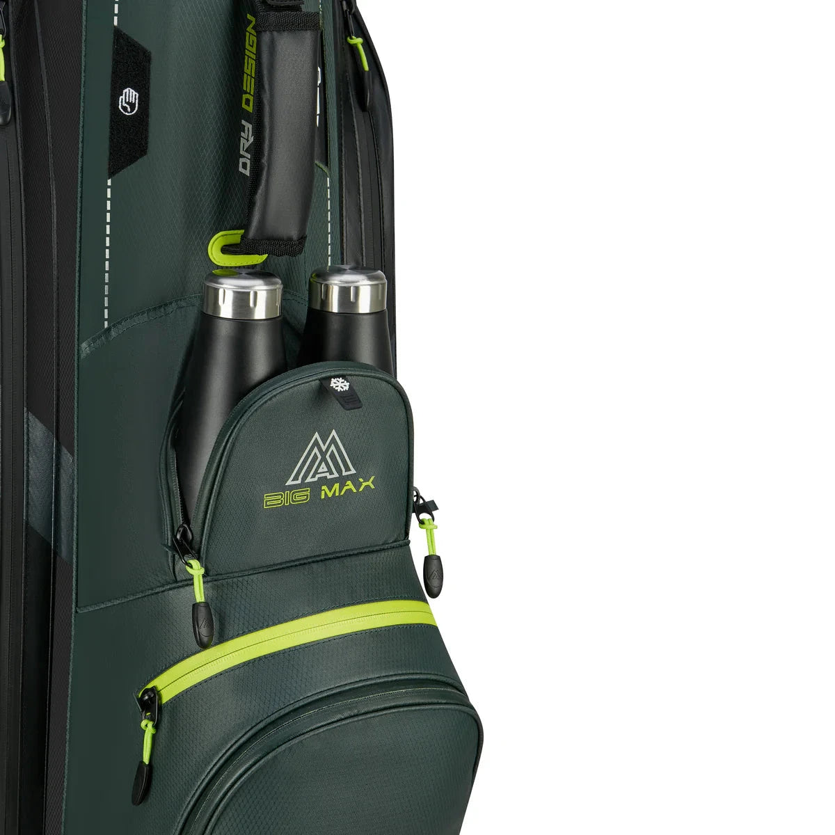 BIG MAX Sac chariot DRI LITE Sport 3.0 Forest Green Noir Lime