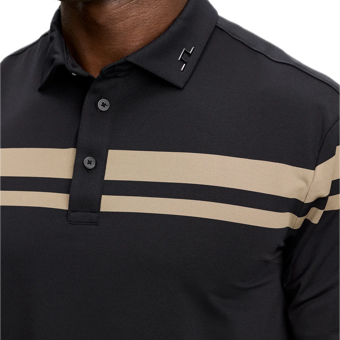 J.Lindeberg Polo Manches Longues Kenny Stripe