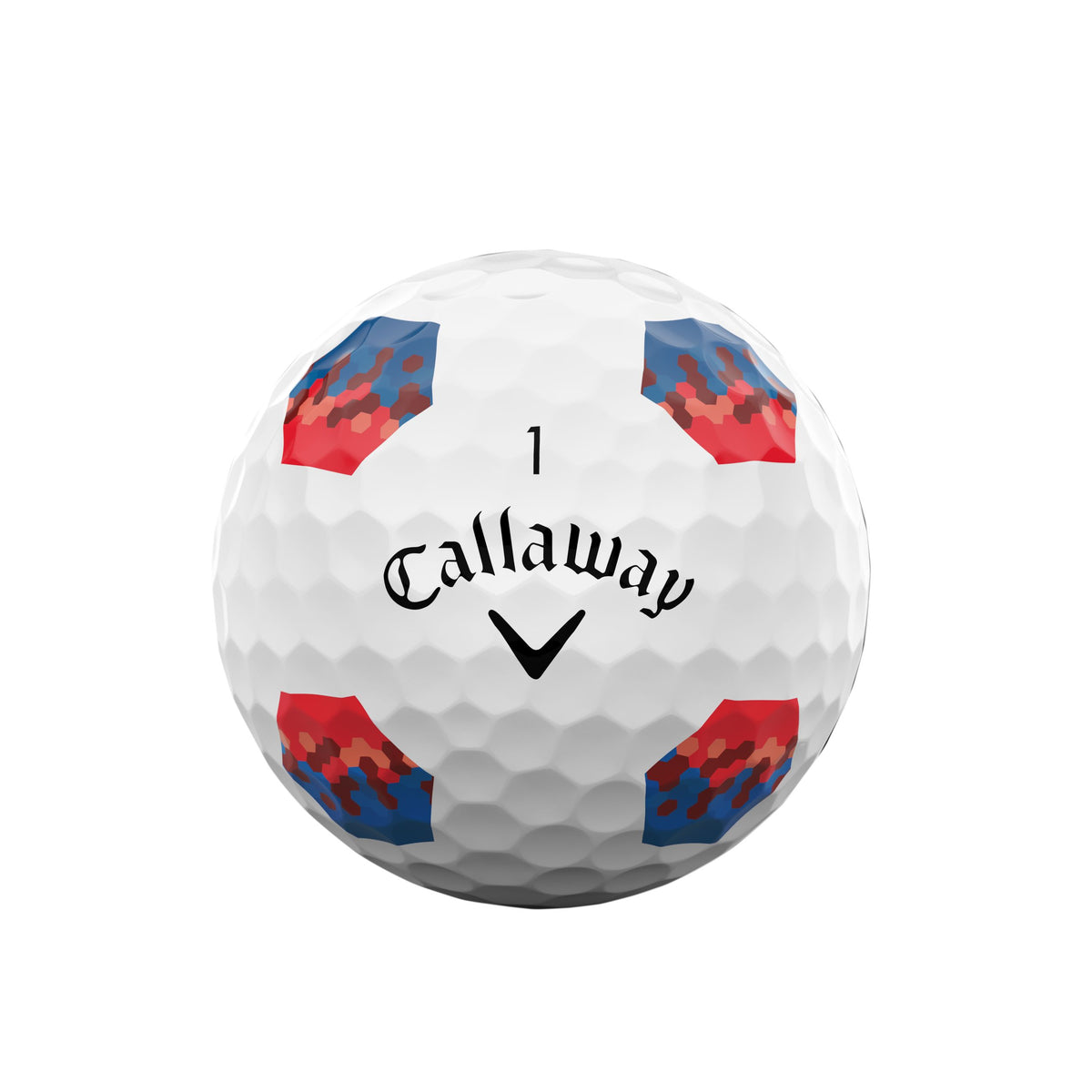 Callaway Balles Chrome Tour Blanche TruTrack 2026
