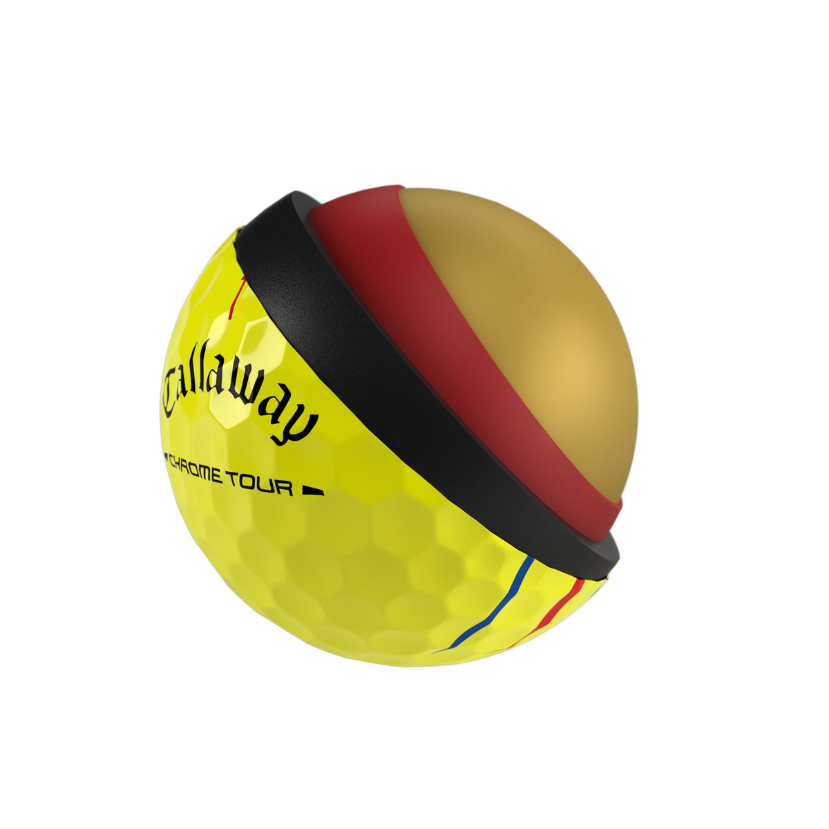 Callaway Bolas Chrome Tour Amarillo Triple Track 2026