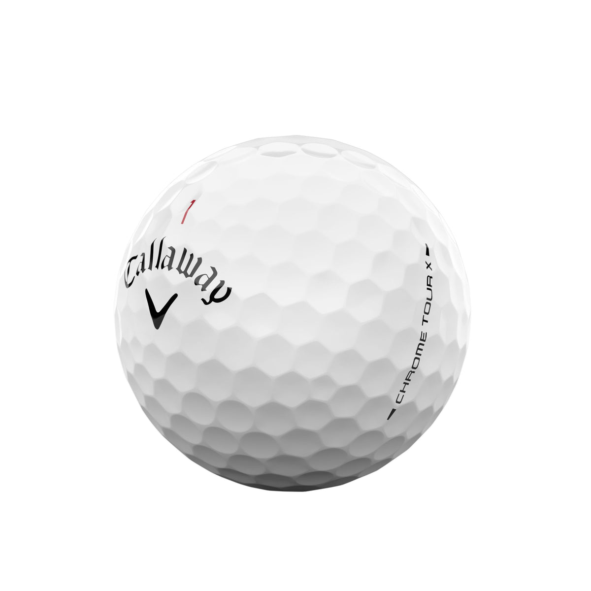 Callaway Balles Chrome Tour X Blanche 2026 (Boite de 12)