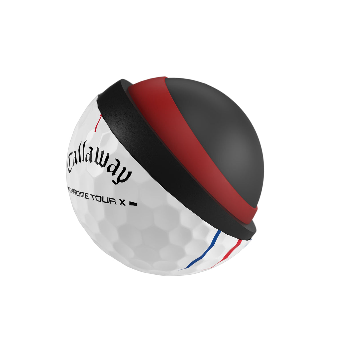 Callaway Bolas Chrome Soft Triple Track Blanca 2026 (caja de 12)