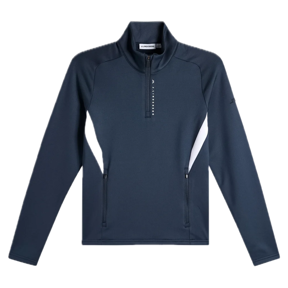 J.Lindeberg Mid-Layer Selena Quarter Zip Bleu Marine